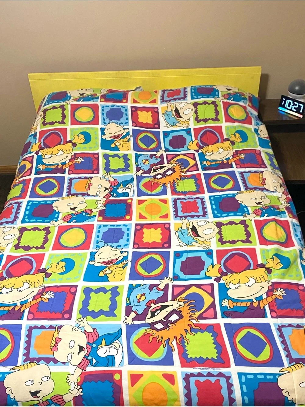Vintage 90’s Rugrats Twin Size Reversible Comforter